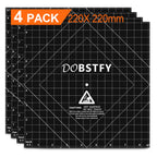3D Printing Build Surface,with Premium Adhesive 3D Printer Heat Bed Platform Sticker Sheet,for Ender 3/Ender 3