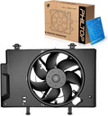 PHILTOP 622500 Radiator Cooling Fan Assembly, Fit for 2011-2019 Fiesta 1.6L