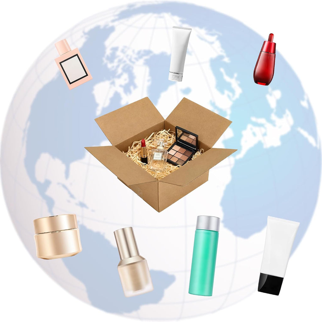 40 Packs 6x6x4 Shipping Boxes, Brown Mailing Boxes