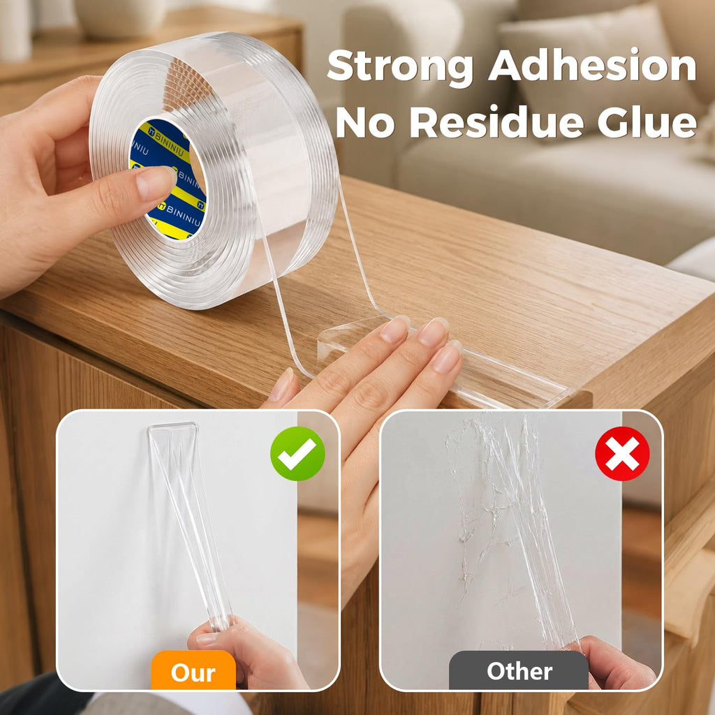 Edge Protector Tape 1.6in x 8.2FT, 0.08in Thickness Anti-Collision