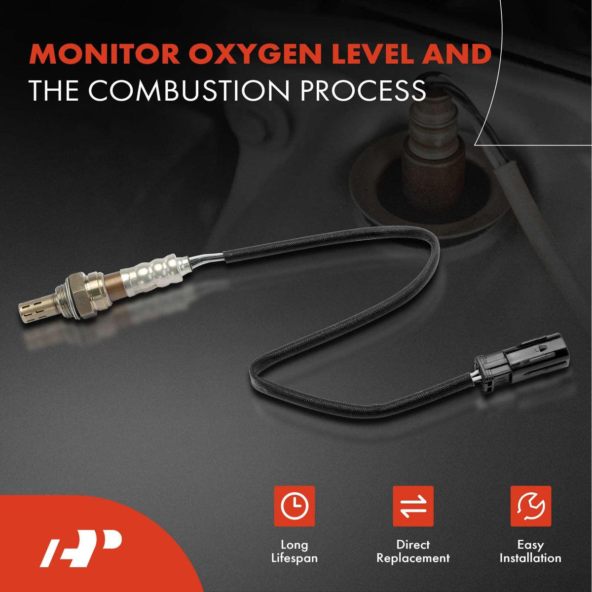 A-Premium O2 Oxygen Sensor, Compatible with Toyota
