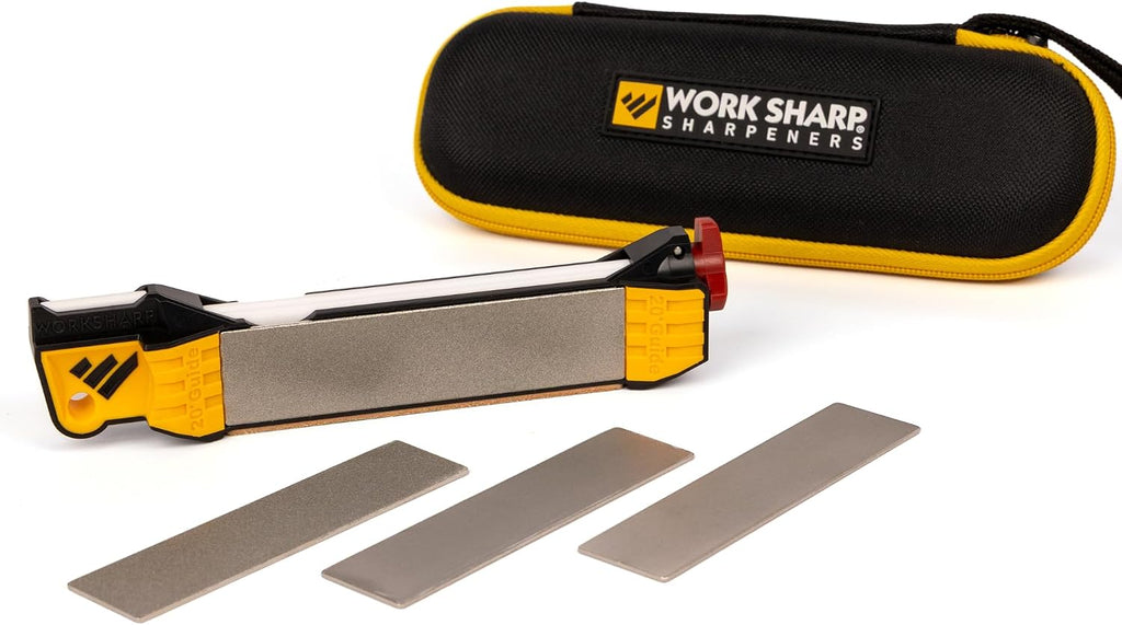 Guided Field Sharpener Elite with case, Travel Knife Sharpener Tool