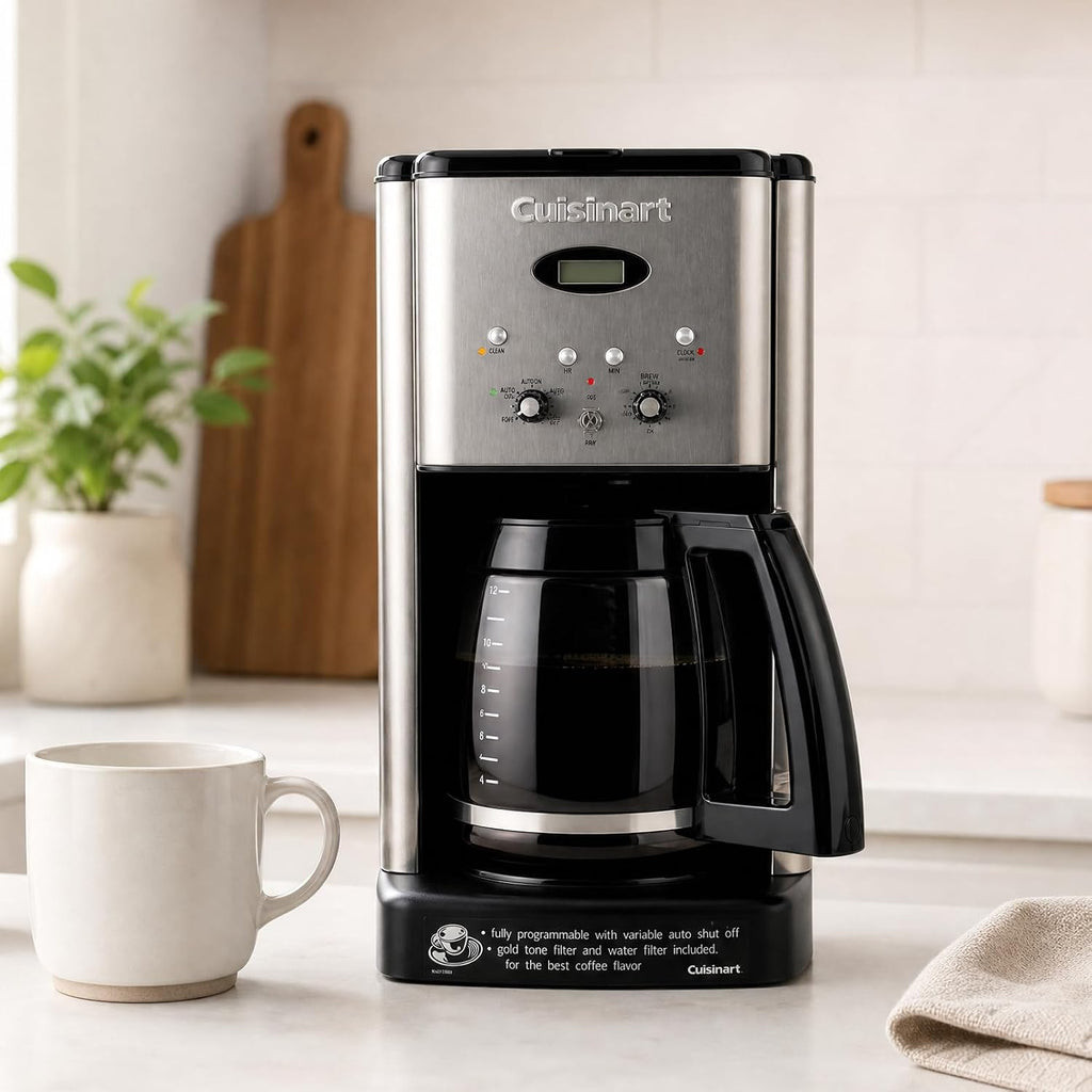 12-Cup Coffee Carafe Replacement for Cuisinart Coffeemaker, Pt. DCC-1200PRC