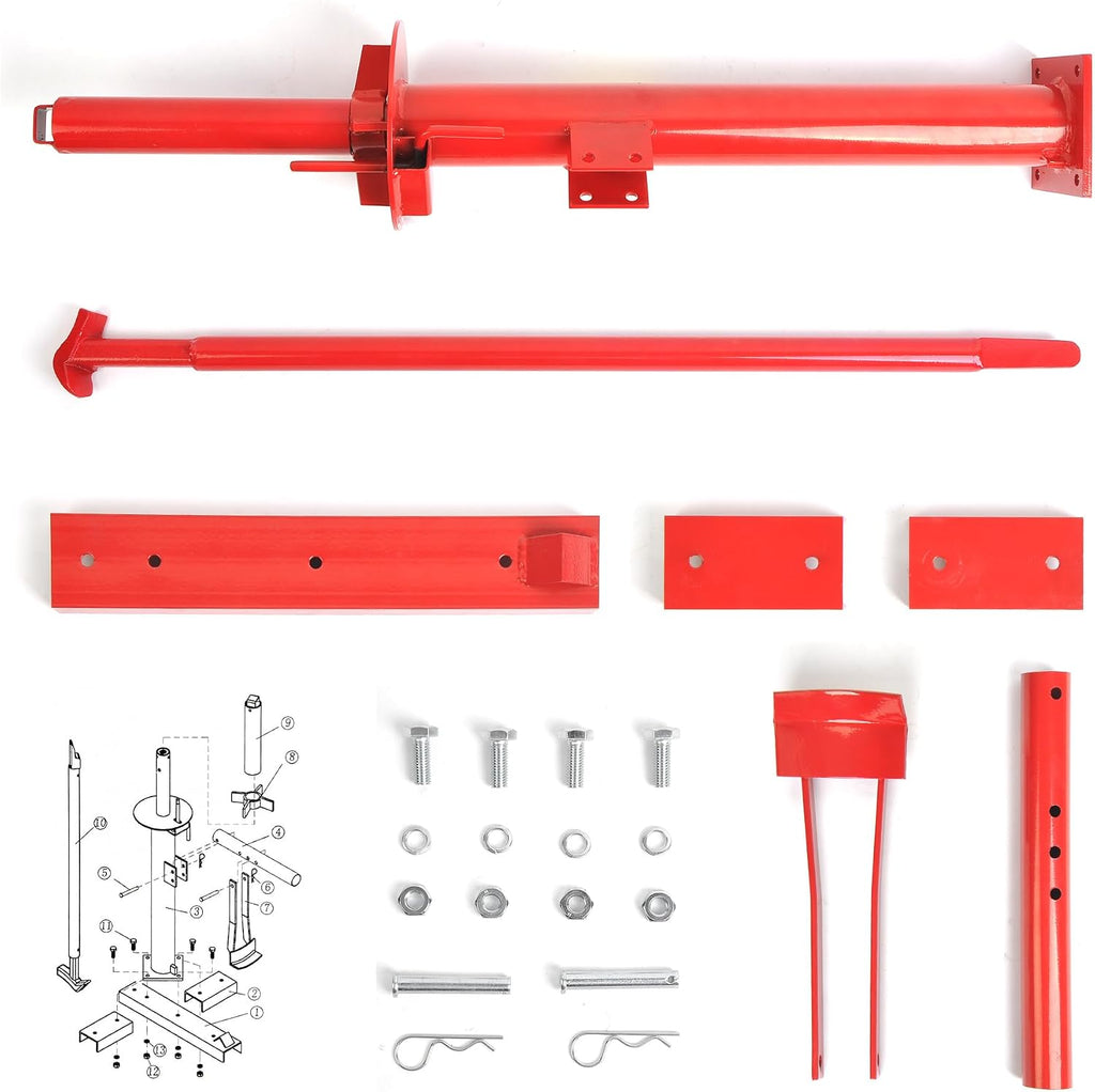 Manual Tire Changer, Portable Hand Bead Breaker Mounting Tool for 8" to 16" Tires, Compatible for Car Truck Trailer