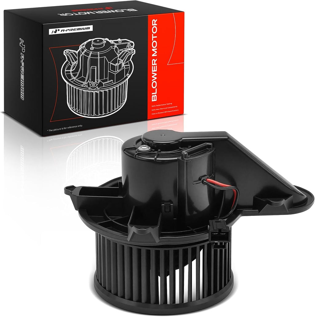 A-Premium Front HVAC Heater Blower Motor with Fan Cage
