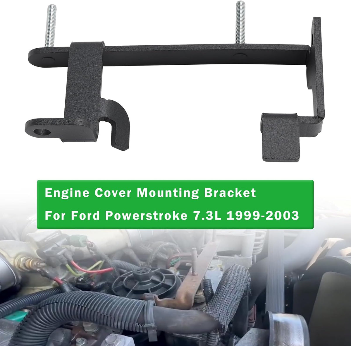 Engine Cover Mounting Bracket YC3Z-6A955-AA Fit for Ford Powerstroke 7.3L 1999-2003