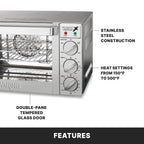 Convection Oven with Quarter-Size Pan Capacity
