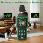 SQECH Decibel Meter, 30-130dB Sound Level Meter, Noise Decibel Reader