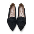 Flats for Women Pointed Toe Ballet Flats Black US8