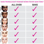 Translucent Setting Powder Matte Finishing Makeup Loose Setting