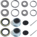 2Sets L44649 L68149 Trailer Hub Bearings Kit for 3500 lb #84 Axle