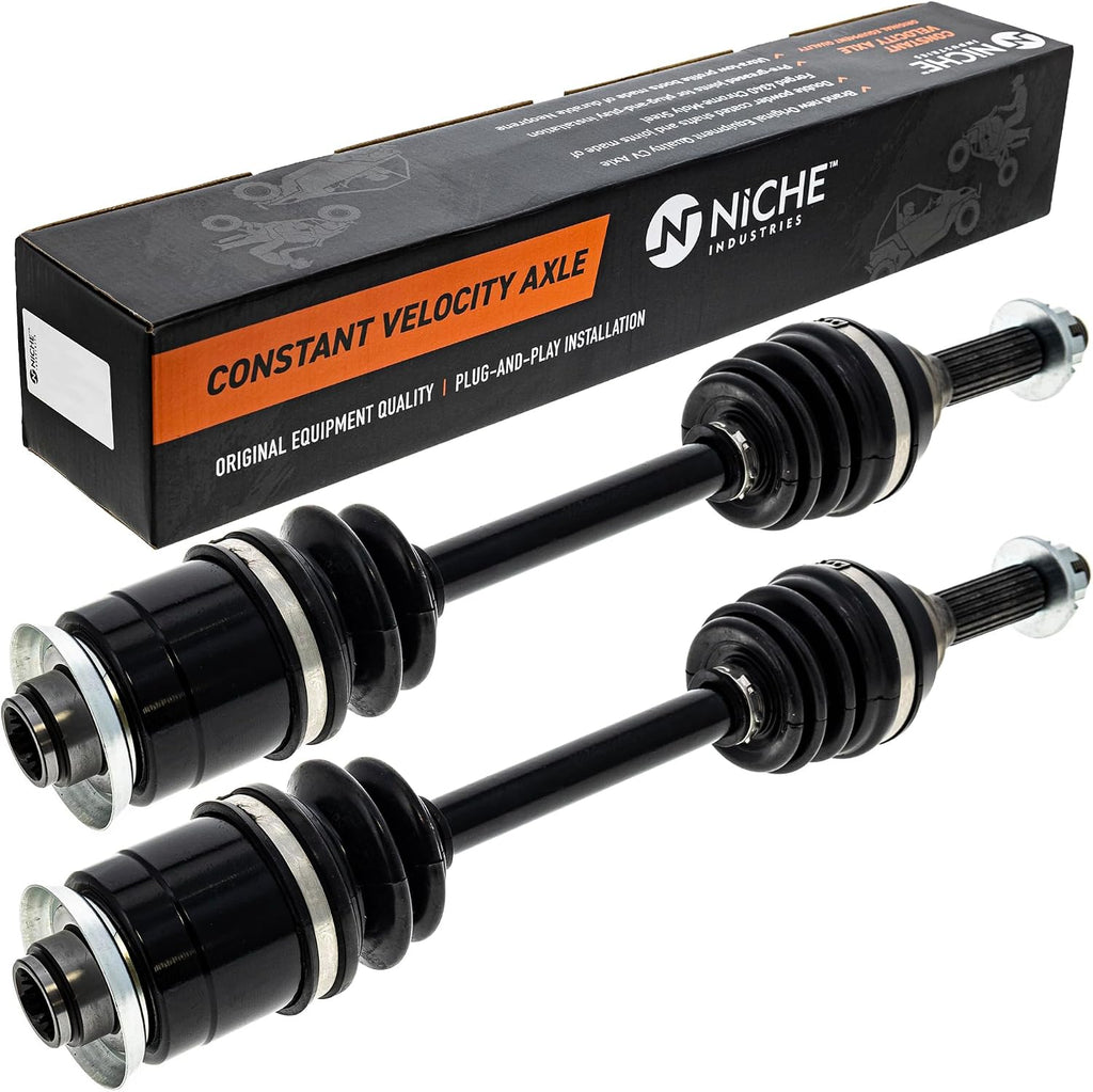 NICHE Front CV Axle Drive Shaft for Suzuki 54901-19B41 54901-19B90 2 Pack
