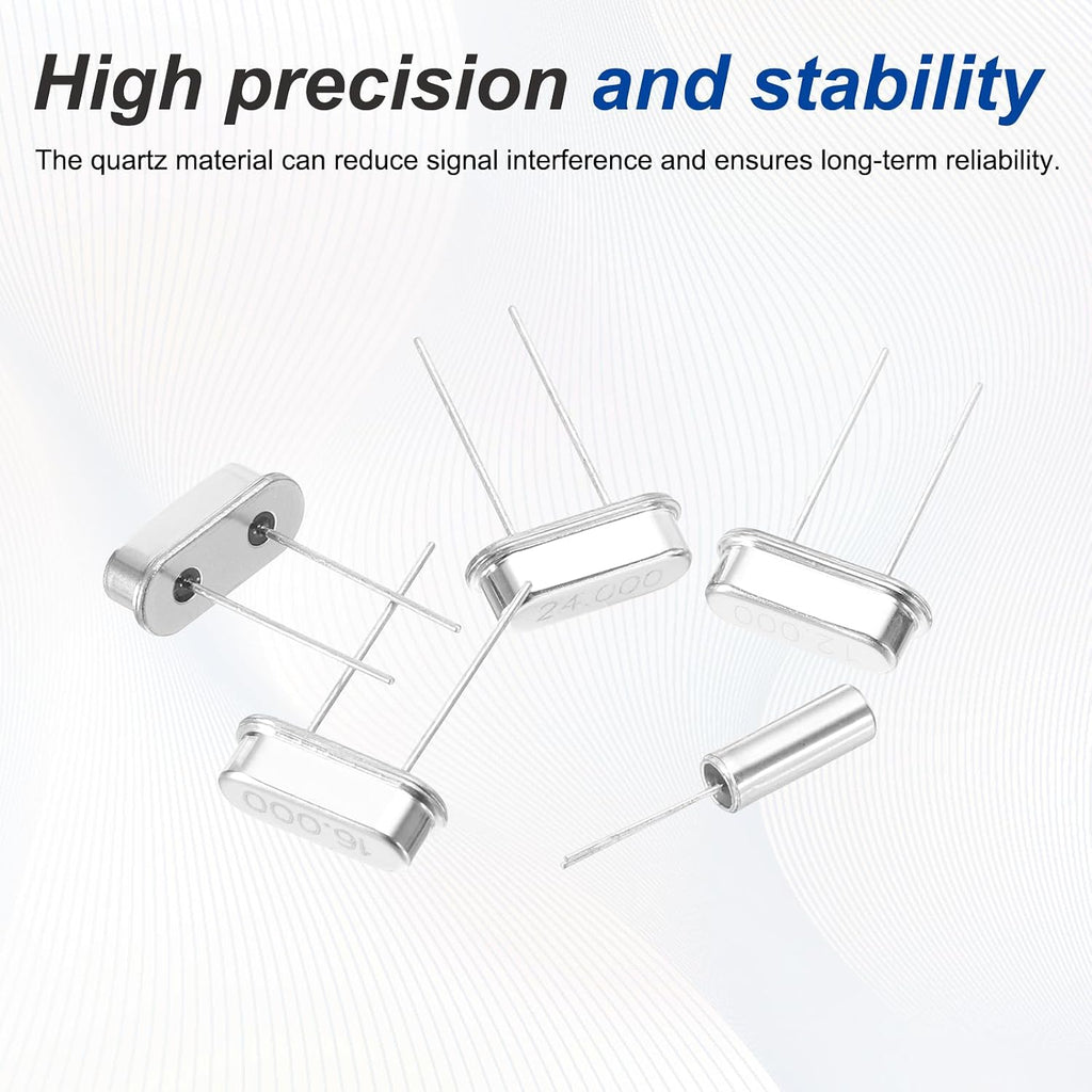 MECCANIXITY Quartz Crystal Oscillator Assortment Kit DIP 2 Pin 4MHz