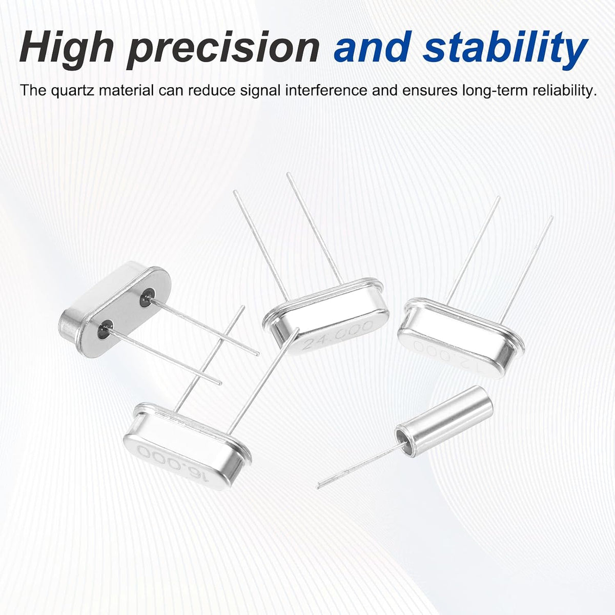 MECCANIXITY Quartz Crystal Oscillator Assortment Kit DIP 2 Pin 4MHz