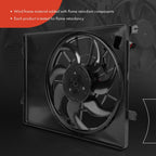 A-Premium Engine Radiator Cooling Fan Assembly with Brushless Motor