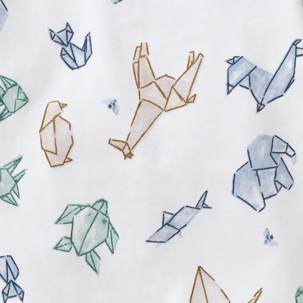 Boys Organic Cotton, Snug Fit Footed Sleeper Pajamas