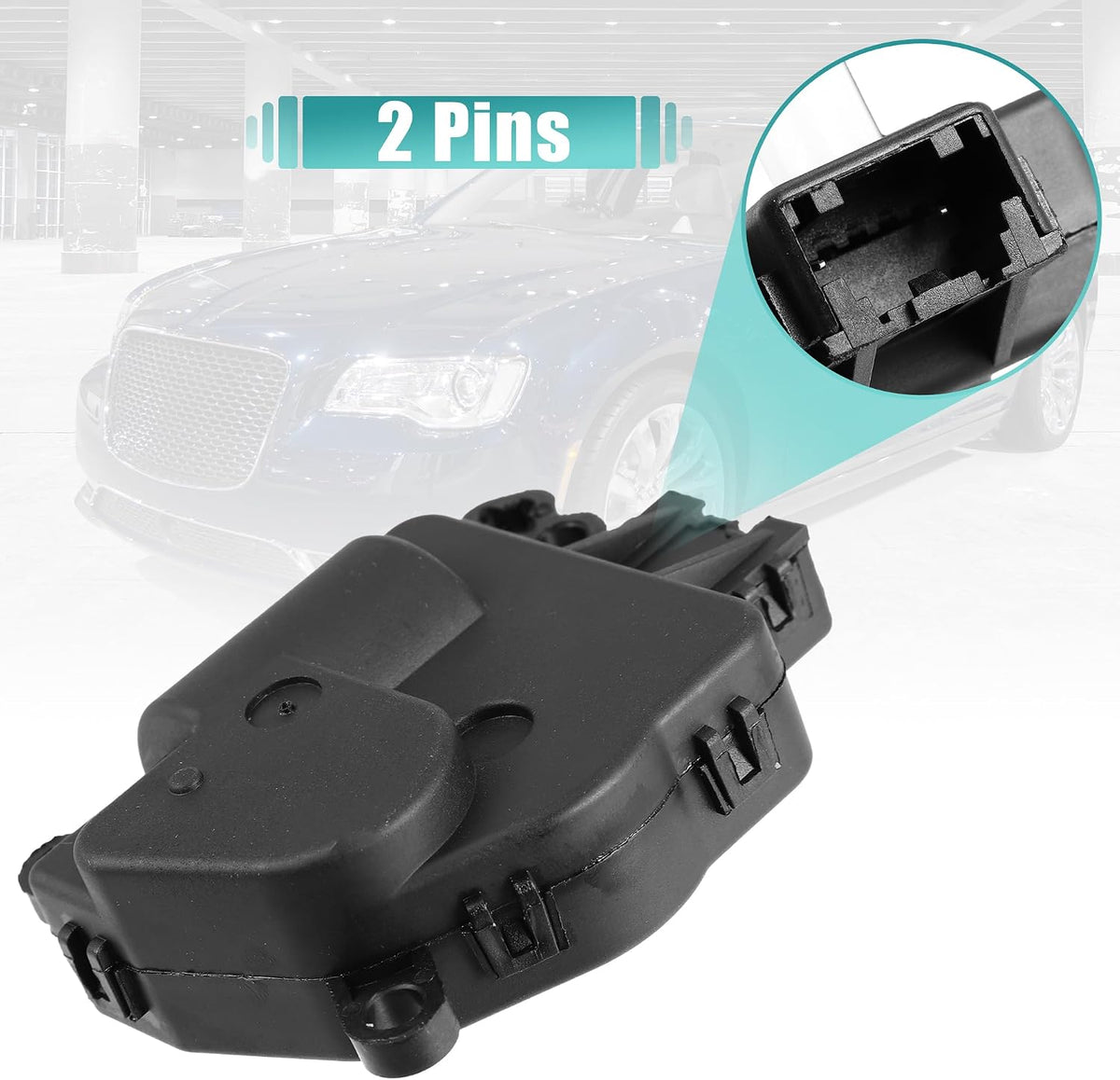 X AUTOHAUX 604-004 A/C Heater Air Blend Door Actuator for Chrysler 05-06
