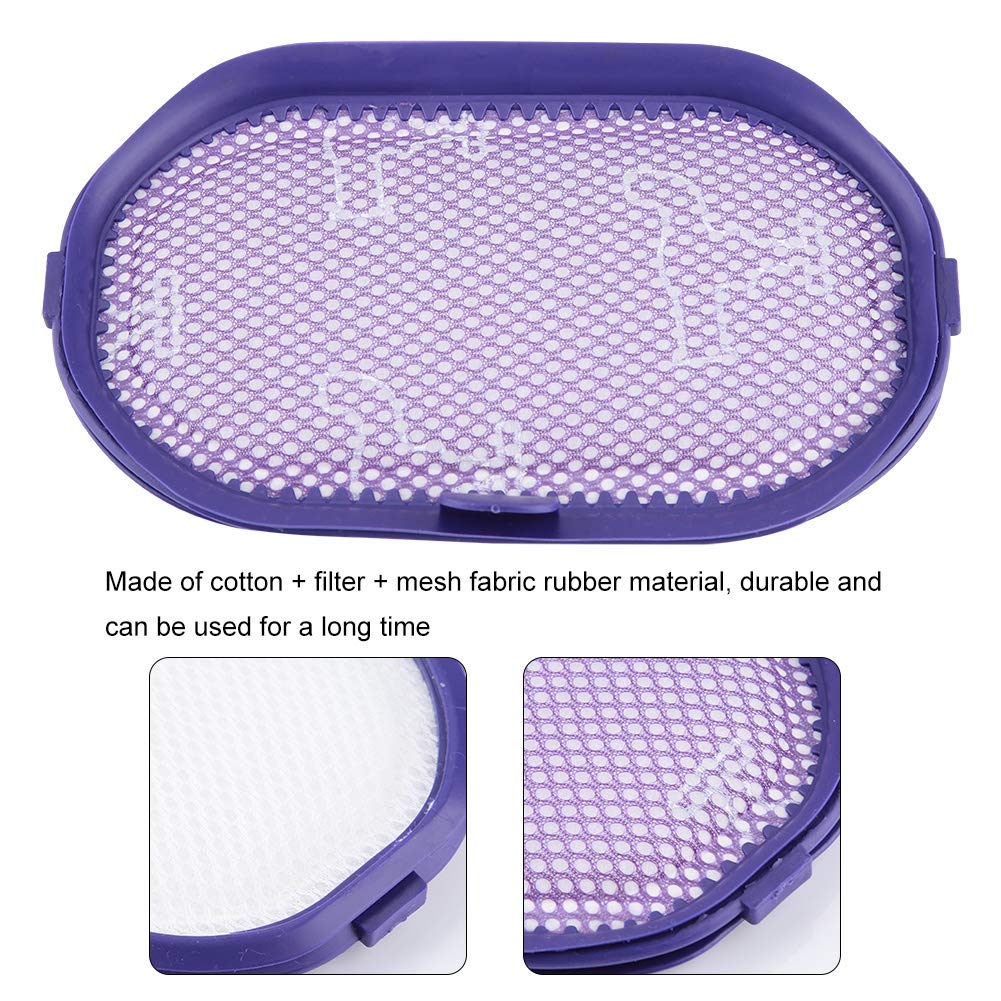 Milltrip Vacuum Cleaner Replacement Filter, Washable & Reusable Pre-Filter