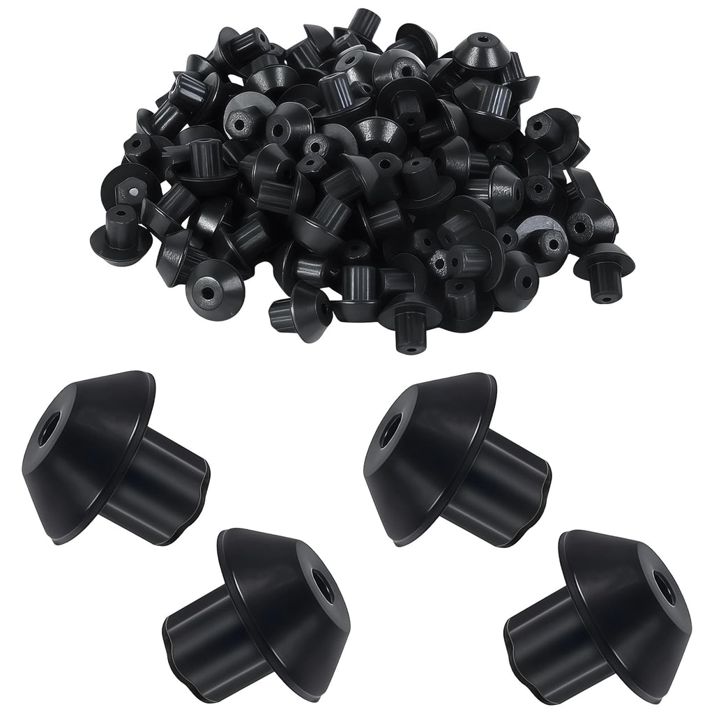 100-Pack 5304475129 Rubber Grate Feet for Gas Stove Top Grate