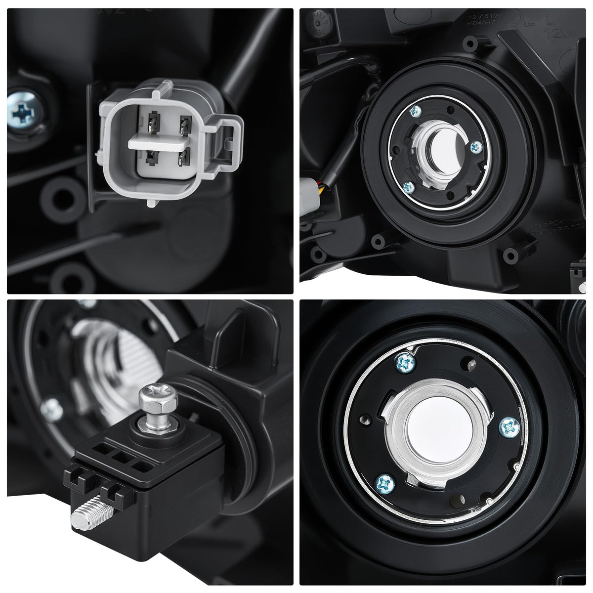 Headlight Assembly Compatible With 2009-2012 Toyota RAV4