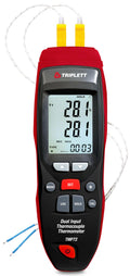 Triplett TMP72 Type K/J/T/E/S/R/N Thermocouple Thermometer