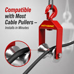 6" Cable Puller Sheave - Alloy Steel, 6500 lbs for Conduit & Wire