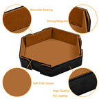 Magnetic Folding Dice Tray Hexagon Dice Rolling Tray Dice Mat