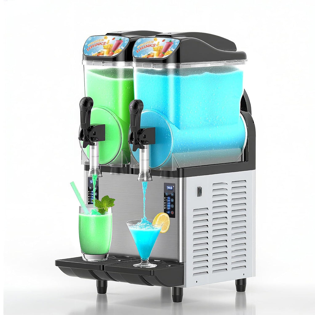 Commercial Slushie Machine, 30L 8 Cal Tank Frozen Drink Machine