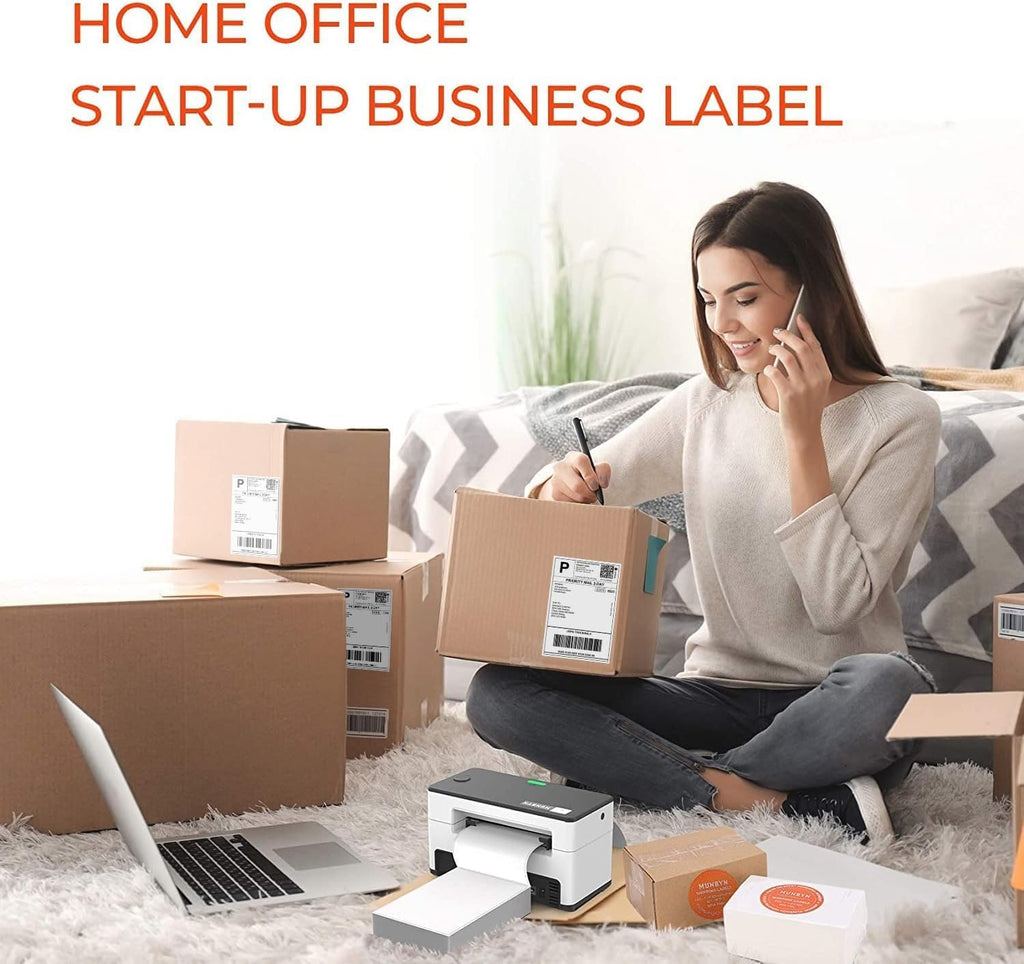 Thermal Direct Shipping Label (Pack of 500 4x6 Per Fanfold Labels) - Commercial Grade | 4x6 Thermal Labels, No BPA