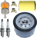 Adefol Air Filter Oil Filter Tune Up Kit for Husqvarna YTH22V46 YTH2348 YTH24V48 Z246 YTH18542 Z254 YTA24V48 YTA18542 YTH24V54 YTA22V46 Mower w/ 17.5hp 19.5hp 20hp 21hp Engine