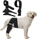 Dog Knee Brace for Back Leg, Adjustable Elbow Braces with Stabilizers, Canine Joint Support for Torn ACL, Luxating