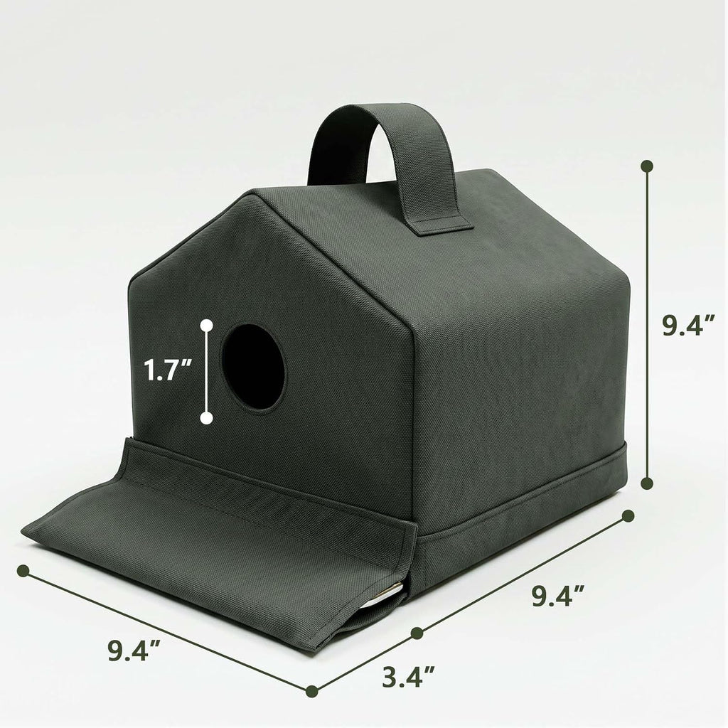 Bird Houses for Outside - Bluebird House with Wide Platform and 1.7in Hole