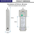 BAOSHISHAN ZP-500N Digital Force Gauge Push Pull Gauge with Output Function