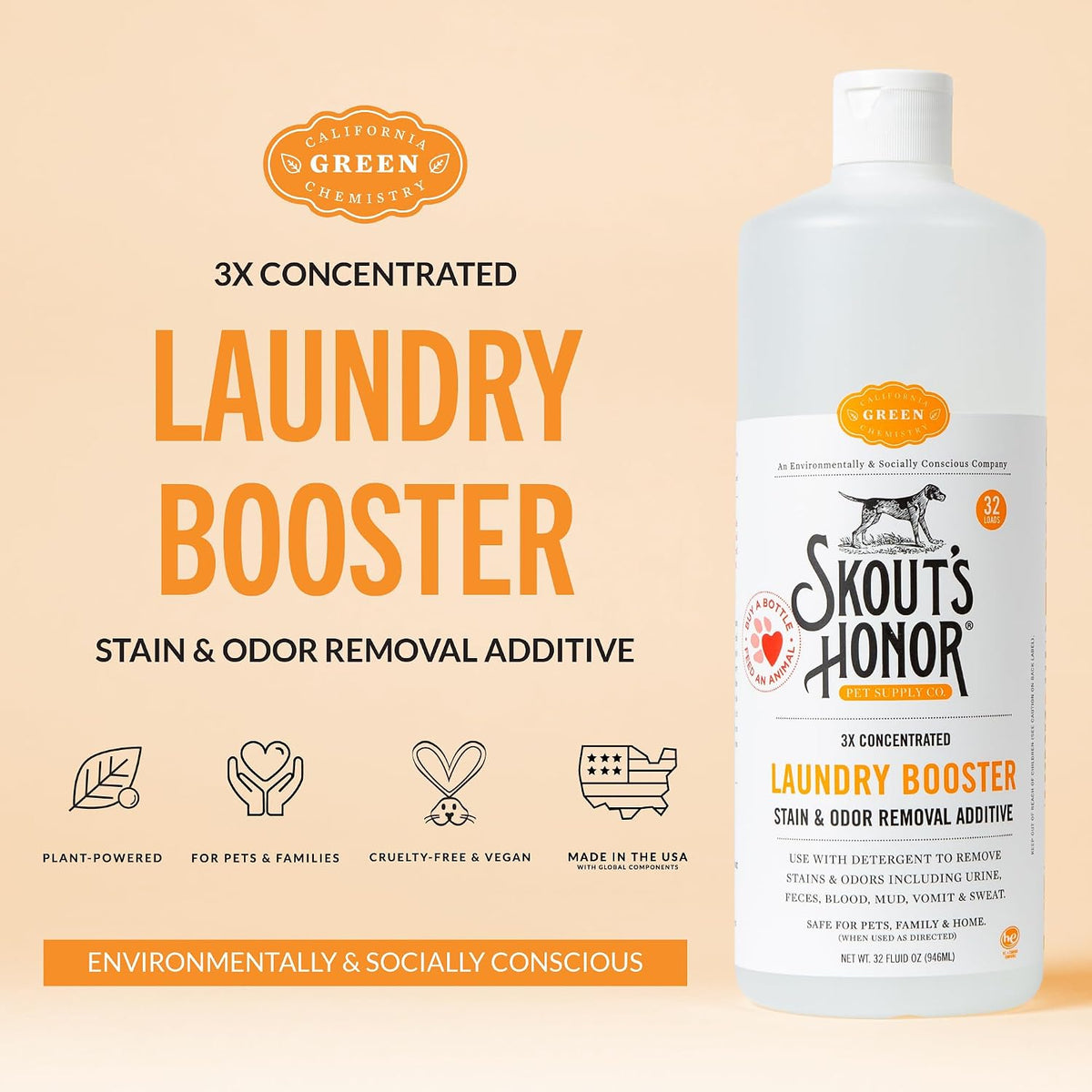Pet Laundry Booster, 32 oz