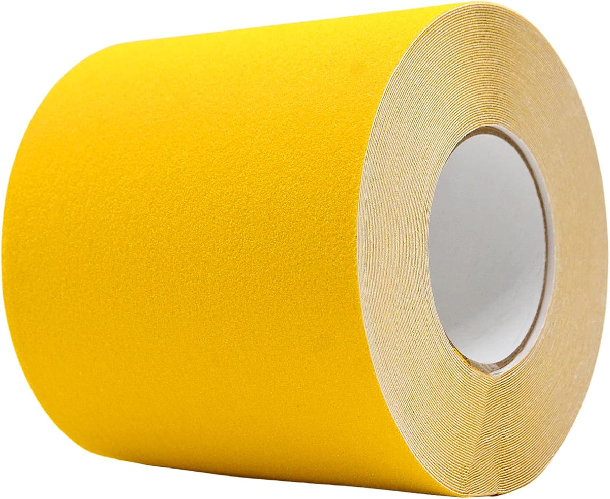 MAT Safe Step Anti Slip Grip Tape, Yellow - 6 inch x 10 yds.