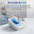 Blood Pressure Monitor for Home Use, Automatic Digital BP Machine with Large Cuff for Upper Arm, LCD Screen, 2x120