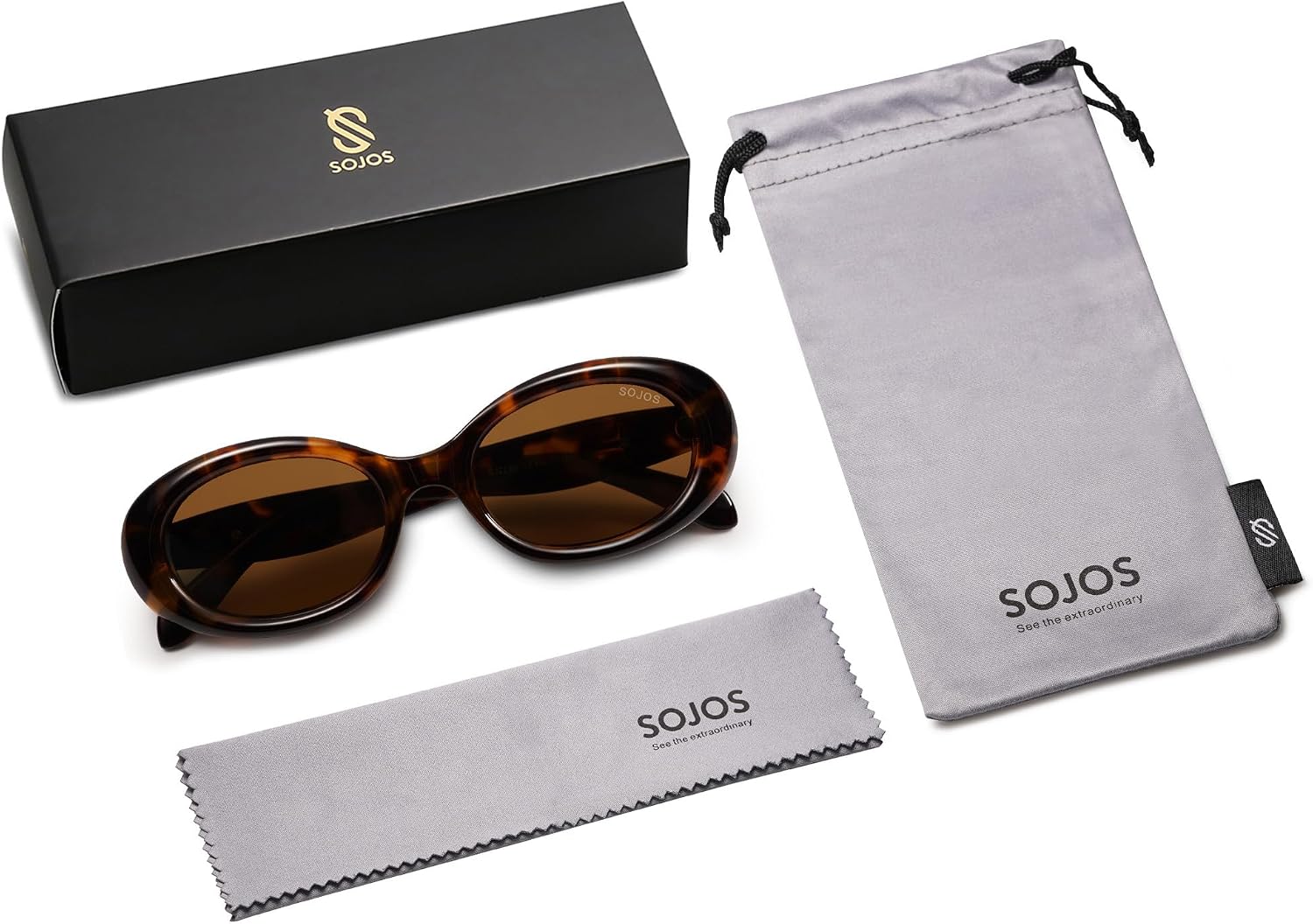 Retro Oval Polarized Sunglasses for Women Men 90s Vintage UV400 Protection Tiny Sun Glasses SJ2286 | UV400 Protection