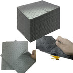Oil Absorbent Pads, Universal Light Duty Absorbent Mats, 13"x9.8"