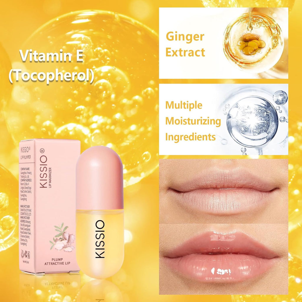 Lip Plumper,Natural Lip Plumper for Day Use