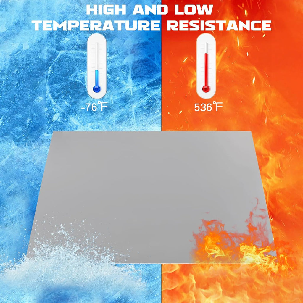 Silicone Heat Press Mat,18" x 22" x 1/32" Thick Cover Sheet,Foam Cover Pad and Double Sided Use Mat for Hat