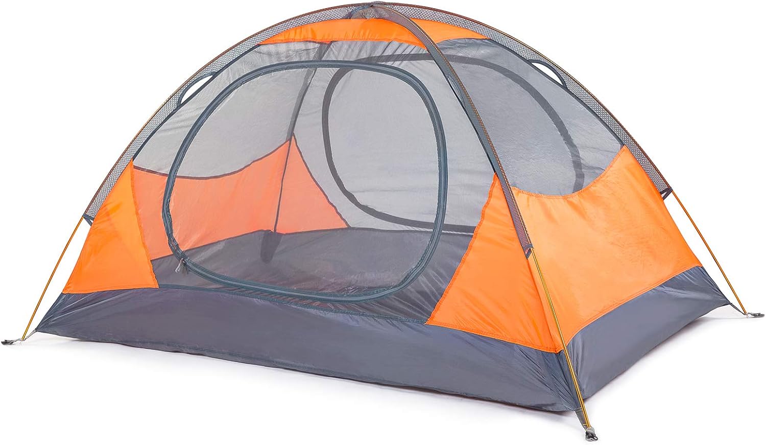 2/4 Person Camping Tent Lightweight Waterproof Backpacking Tent | Easy Setup Windproof Two Doors Double Layer with