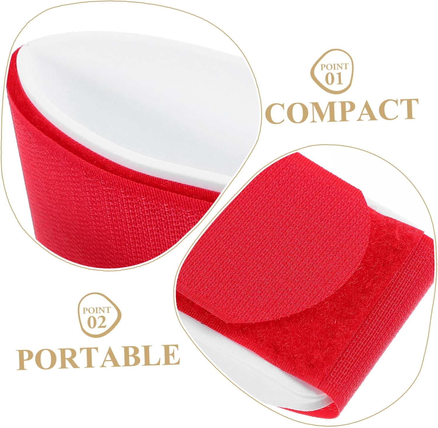 4pcs Adjustable Snowboard Fixing Strap Sled Tie Rope for Secure Carrying Essential Ski Gear Accessory Red and Green