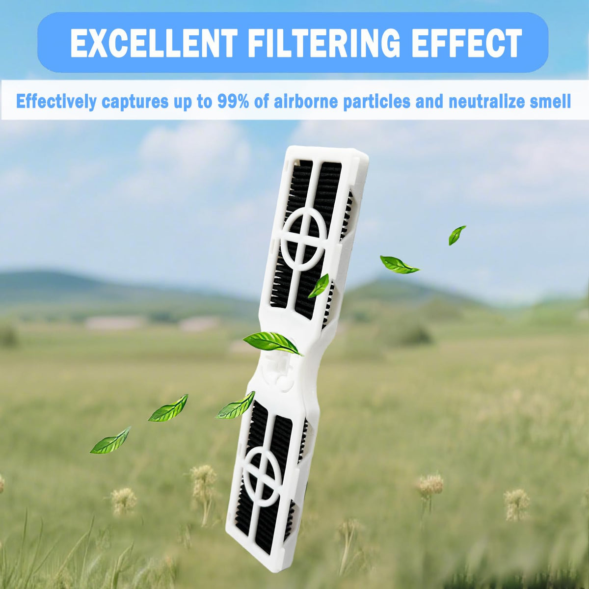 3 Pcs Refrigerator Air Filter for Frigidaire GRMS2773AF01, GRMS2773AF