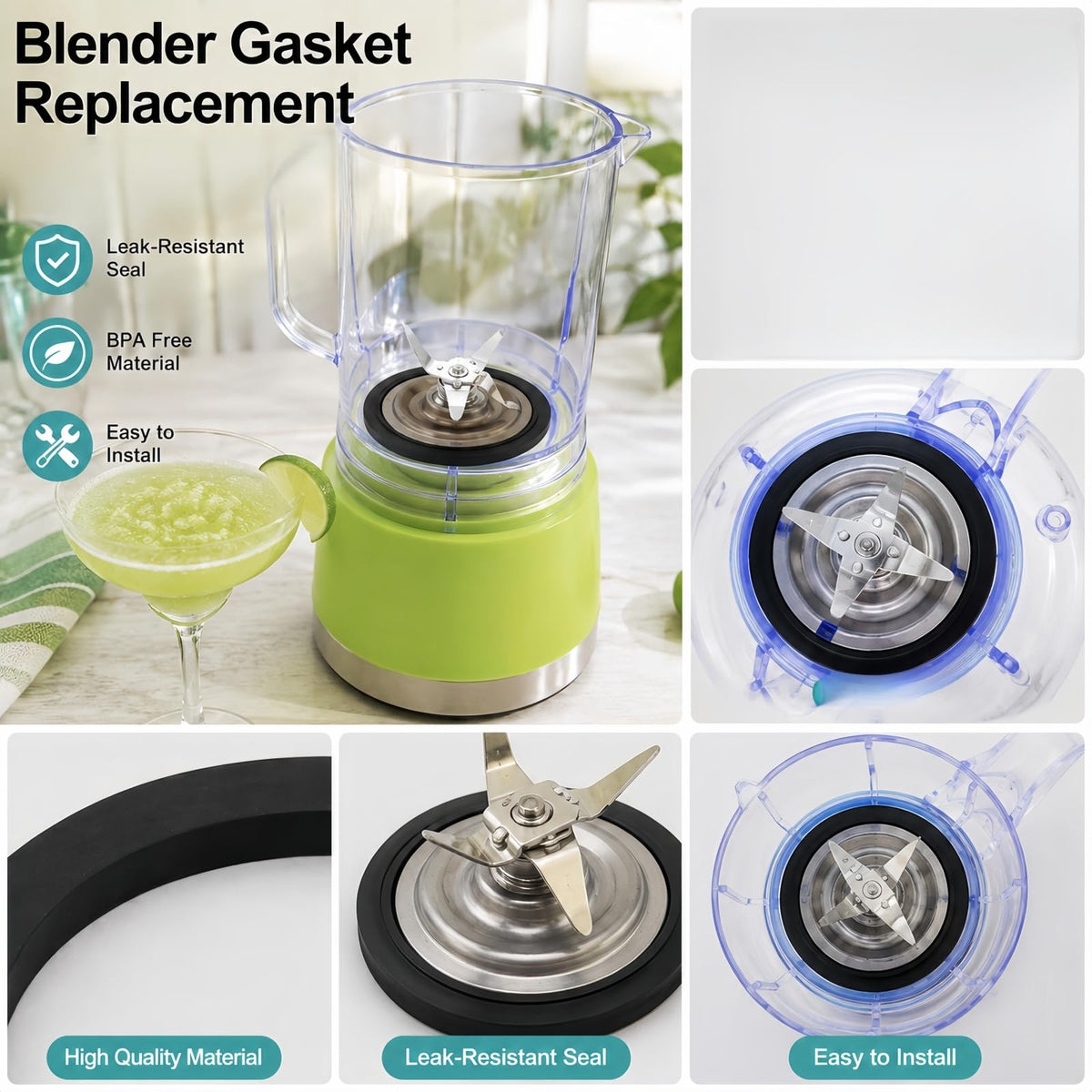 Blender Gasket Replacement, Compatible with Margaritaville