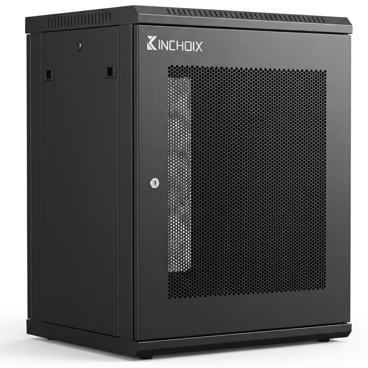 Network Rack Enclosure Cabinet Enclosure for Computer Data Networking Electronic Equipment, Removable Side Panels
