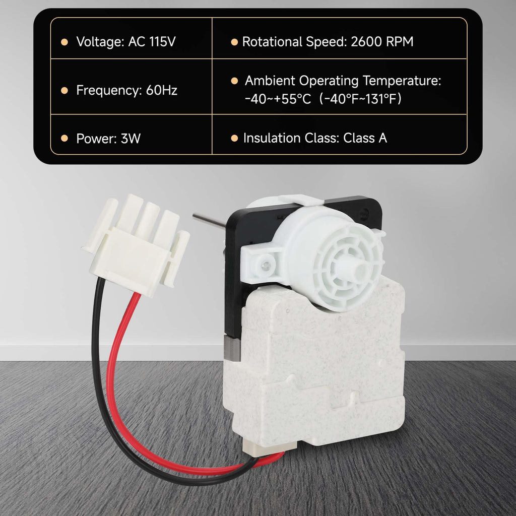 242077705, 242077702, FDQC18EL4F Evaporator Fan Motor