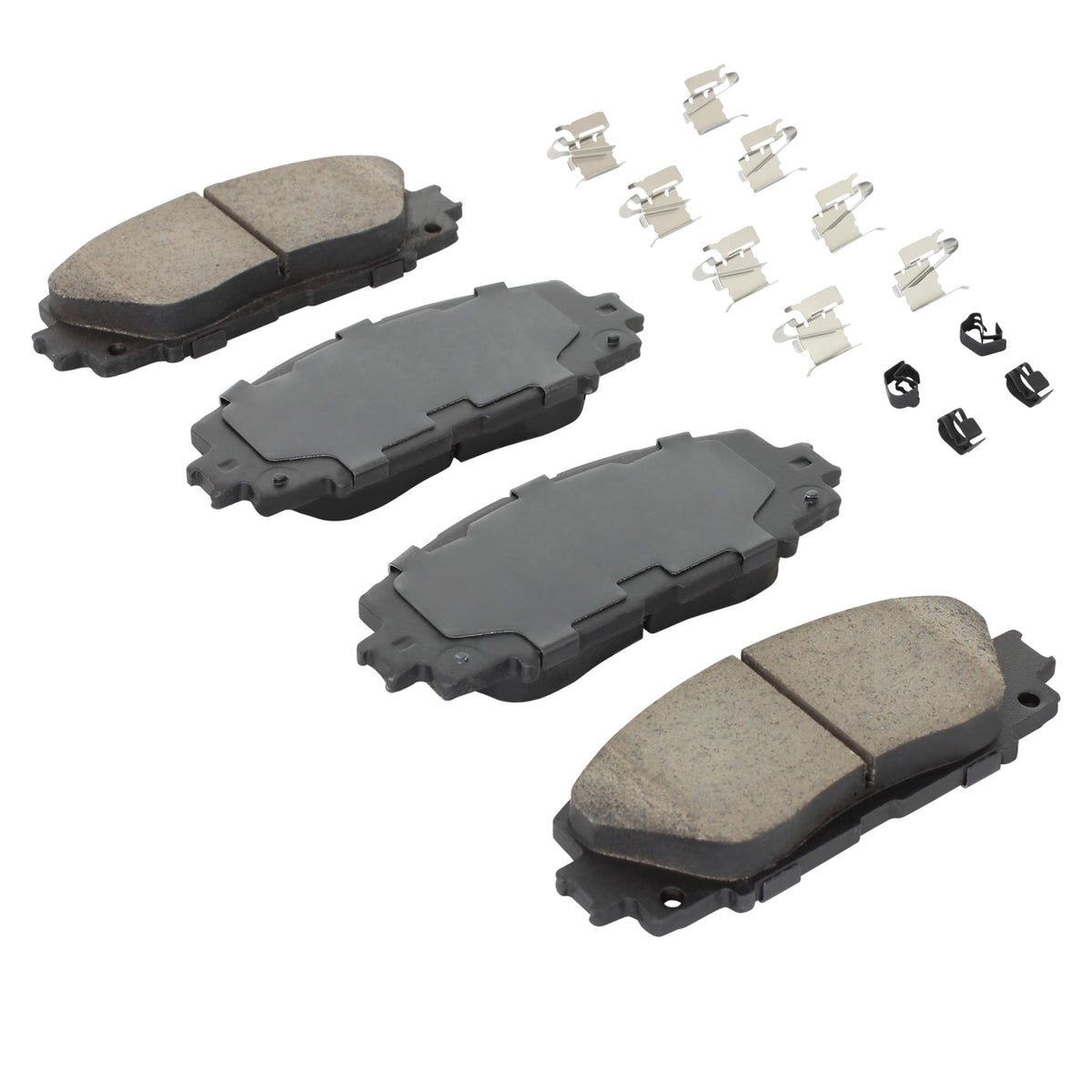 QUALITY-BUILT Premium Ceramic Front Brake Pads w/Hardware BP1184AC