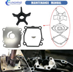 17400-90J20 Water Pump Impeller Kit for Suzuki Johnson 90-140 HP