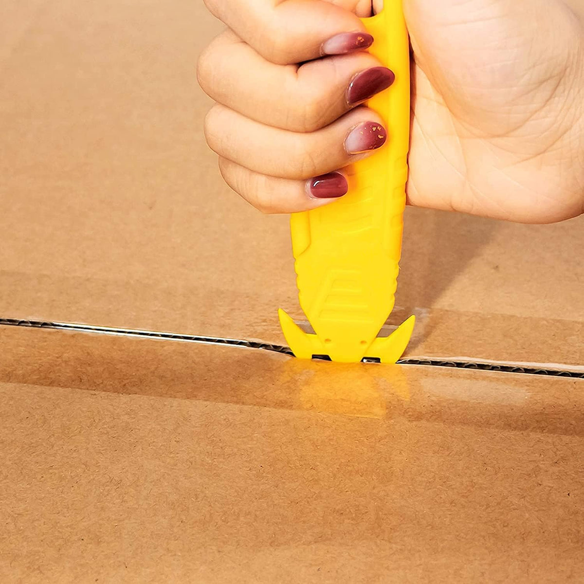 Safety Box Cutters, 50-pack Utility Safety Knife, Package Opener Tool
