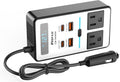 200W Car Power Inverter DC 12V to 110V AC,Cigarette Lighter Adapter Plug with [65W USB-C]/USB-Fast Charger